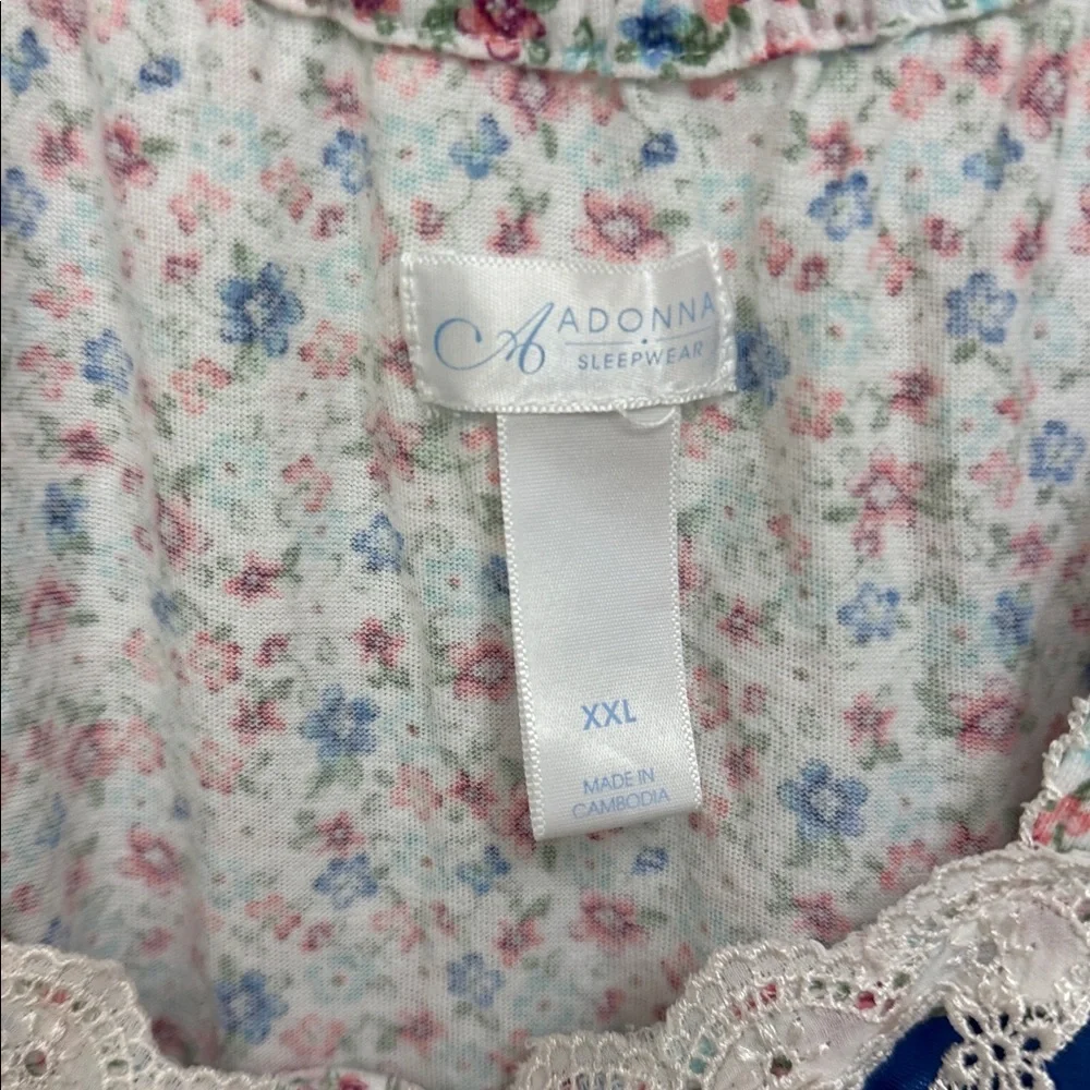 Adonna Multicolor Floral Sleepwear - Picture 2 of 3